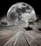 Supermoon Sky. Royalty Free Stock Photo Supermoon Sky. Royalty Free Stock Photo