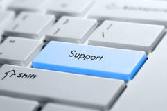 Support Button On A Keyboard Royalty Free Stock Images Support Button On A Keyboard Royalty Free Stock Images