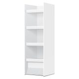 Support d'affichage blanc de plancher de carton de la position POI pour les affichages vides de blanc de supermarché avec des pro illustration de vecteur Support d'affichage blanc de plancher de carton de la position POI pour les affichages vides de blanc de supermarché avec des pro illustration de vecteur