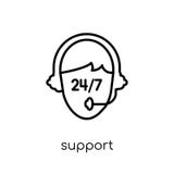 Support icon from Delivery and logistic collection. stock illustration Support icon from Delivery and logistic collection. stock illustration