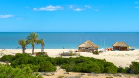 Surf station on the beach royalty free stock image Surf station on the beach royalty free stock image