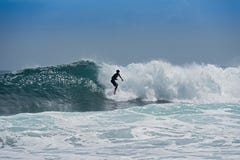 Surfer on the beach near Puerto Viejo, Costa Rica Stock Photos Surfer on the beach near Puerto Viejo, Costa Rica Stock Photos