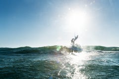 Surferstart stockfoto Surferstart stockfoto