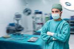 Surgeon in operation room. stock images Surgeon in operation room. stock images