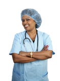 Surgical Nurse in Scrubs