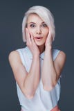 Surprised woman royalty free stock photos Surprised woman royalty free stock photos