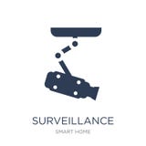 Surveillance icon. Trendy flat vector Surveillance icon on white stock illustration Surveillance icon. Trendy flat vector Surveillance icon on white stock illustration