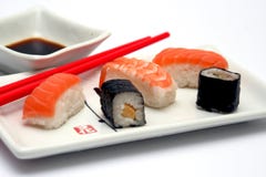 Sushi Meal Royalty Free Stock Photography