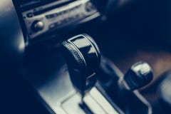 SUV automatic transmission close-up. stock photos SUV automatic transmission close-up. stock photos
