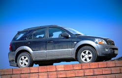 Suv sucio imágenes de archivo libres de regalías Suv sucio imágenes de archivo libres de regalías