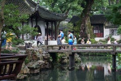 Suzhou, China - Circa September 2015: Classical Garden In Suzhou, China Royalty Free Stock Photography Suzhou, China - Circa September 2015: Classical Garden In Suzhou, China Royalty Free Stock Photography
