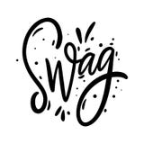 Swag Label Sign Logo Hand Drawn Lettering Type Design Graffiti Throw Up ...