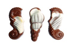 Sweet Chocolate Candies Stock Photo