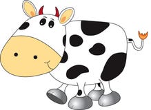 Sweet Cow Royalty Free Stock Image Sweet Cow Royalty Free Stock Image