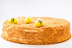 Sweet Tasty Honey Cake Medovik Stock Image Sweet Tasty Honey Cake Medovik Stock Image