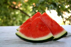 Sweet watermelon slices royalty free stock images Sweet watermelon slices royalty free stock images