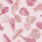 Sweets_pattern illustrazione di stock Sweets_pattern illustrazione di stock