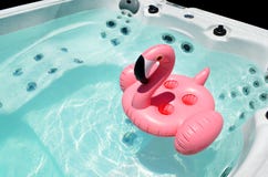 heated inflatable pool