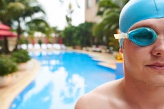 swimmer fotografia stock swimmer fotografia stock
