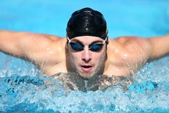 Swimmer - man swimming royalty free stock photo Swimmer - man swimming royalty free stock photo