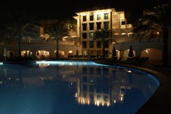 Swimming Pool With Highlights Royalty Free Stock Image