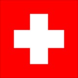 Switzerland flag vector icon