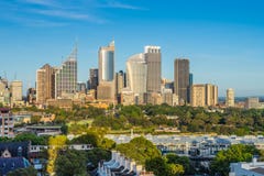 Sydney City Skyline in Australien stockfotos Sydney City Skyline in Australien stockfotos