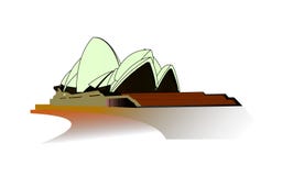 Sydney Opera in a Vector Image stock illustration Sydney Opera in a Vector Image stock illustration
