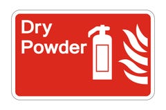 Symbol Feuer-trockenes Pulver-Sicherheits-Symbol-Zeichen auf weißem Hintergrund, Vektorillustration vektor abbildung Symbol Feuer-trockenes Pulver-Sicherheits-Symbol-Zeichen auf weißem Hintergrund, Vektorillustration vektor abbildung