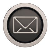 Symbol för Email som 3d isoleras på vit bakgrund illustration 3d stock illustrationer Symbol för Email som 3d isoleras på vit bakgrund illustration 3d stock illustrationer