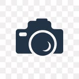 Symbol för fotokameravektor som isoleras på genomskinlig bakgrund, Pho stock illustrationer Symbol för fotokameravektor som isoleras på genomskinlig bakgrund, Pho stock illustrationer