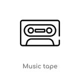 symbol för vektor för översiktsmusikband isolerad svart enkel linje best?ndsdelillustration fr?n underh?llning och galleribegrepp stock illustrationer symbol för vektor för översiktsmusikband isolerad svart enkel linje best?ndsdelillustration fr?n underh?llning och galleribegrepp stock illustrationer