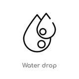 symbol för vektor för översiktsvattendroppe isolerad svart enkel linje best?ndsdelillustration fr?n naturbegrepp redigerbart vekt vektor illustrationer symbol för vektor för översiktsvattendroppe isolerad svart enkel linje best?ndsdelillustration fr?n naturbegrepp redigerbart vekt vektor illustrationer