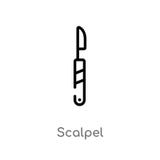 symbol f?r ?versiktsskalpellvektor isolerad svart enkel linje best?ndsdelillustration fr?n medicinskt begrepp redigerbar vektorsl stock illustrationer symbol f?r ?versiktsskalpellvektor isolerad svart enkel linje best?ndsdelillustration fr?n medicinskt begrepp redigerbar vektorsl stock illustrationer