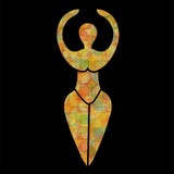 Symbole de la déesse de Wicca illustration libre de droits Symbole de la déesse de Wicca illustration libre de droits