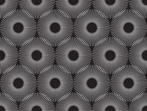 Symmetrische Abstracte Optische Naadloze Patroonvector Stock Foto's Symmetrische Abstracte Optische Naadloze Patroonvector Stock Foto's