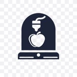 Synthetisch voedsel transparant pictogram Het synthetische ontwerp Fr van het voedselsymbool stock illustratie Synthetisch voedsel transparant pictogram Het synthetische ontwerp Fr van het voedselsymbool stock illustratie