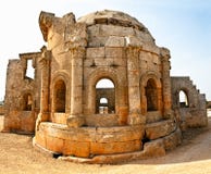 Syria - The Dead Cities, Qalb Lozeh stock images Syria - The Dead Cities, Qalb Lozeh stock images