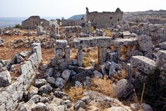 Syria - The Dead Cities, Qalb Lozeh stock images Syria - The Dead Cities, Qalb Lozeh stock images