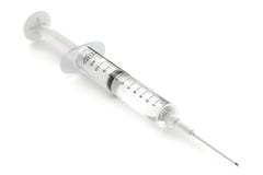 Syringe on White