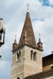 Szczegół Scaliger grobowowie, Arche Scaligere Cansignorio, Verona - Włochy Obraz Royalty Free Szczegół Scaliger grobowowie, Arche Scaligere Cansignorio, Verona - Włochy Obraz Royalty Free