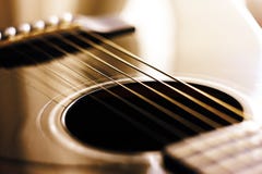 Szczegóły gitara w tonowaniu Sepiowym fotografia royalty free Szczegóły gitara w tonowaniu Sepiowym fotografia royalty free