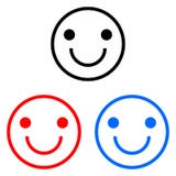 Szczęśliwa Smiley ikona Zdjęcie Royalty Free Szczęśliwa Smiley ikona Zdjęcie Royalty Free