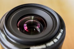 Szeroki kąta obiektyw Jaskrawa fotografia obiektyw 35 mm obrazy stock Szeroki kąta obiektyw Jaskrawa fotografia obiektyw 35 mm obrazy stock