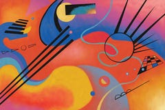 Sztuka abstrakcjonistyczny projekt ilustracji Sztuka abstrakcjonistyczny projekt ilustracji