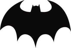 Símbolo negro de Batman libre illustration Símbolo negro de Batman libre illustration