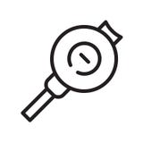 Sökandesymbolsvektor som isoleras på vit bakgrund, sökandetecken, linjen symbol eller linjär beståndsdeldesign i översiktsstil royaltyfri illustrationer Sökandesymbolsvektor som isoleras på vit bakgrund, sökandetecken, linjen symbol eller linjär beståndsdeldesign i översiktsstil royaltyfri illustrationer