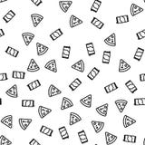 S?ml?s modell f?r italiensk matpizzapeperoni vektor illustrationer S?ml?s modell f?r italiensk matpizzapeperoni vektor illustrationer