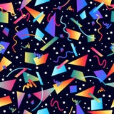 Sömlös modellbakgrund för Retro 80-tal vektor illustrationer Sömlös modellbakgrund för Retro 80-tal vektor illustrationer