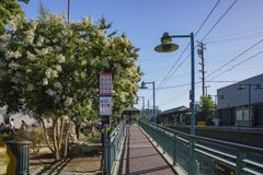 Süd-Pasadena-Metrostation lizenzfreies stockbild Süd-Pasadena-Metrostation lizenzfreies stockbild